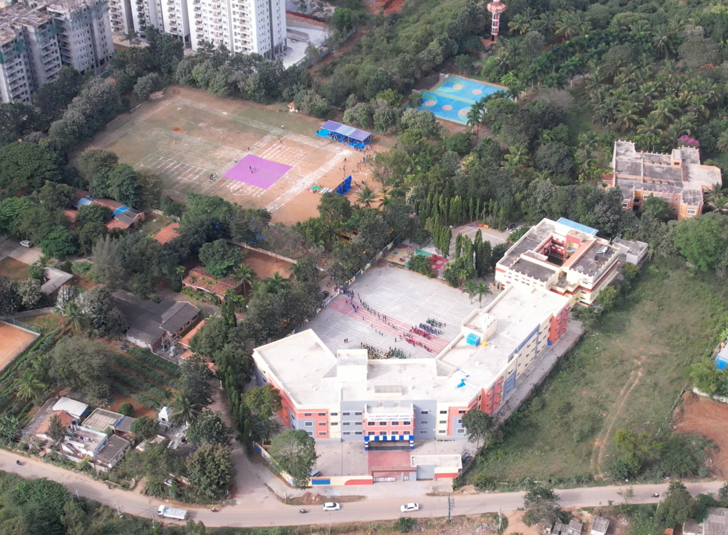 Aerial view of the Marianist Institutions campus