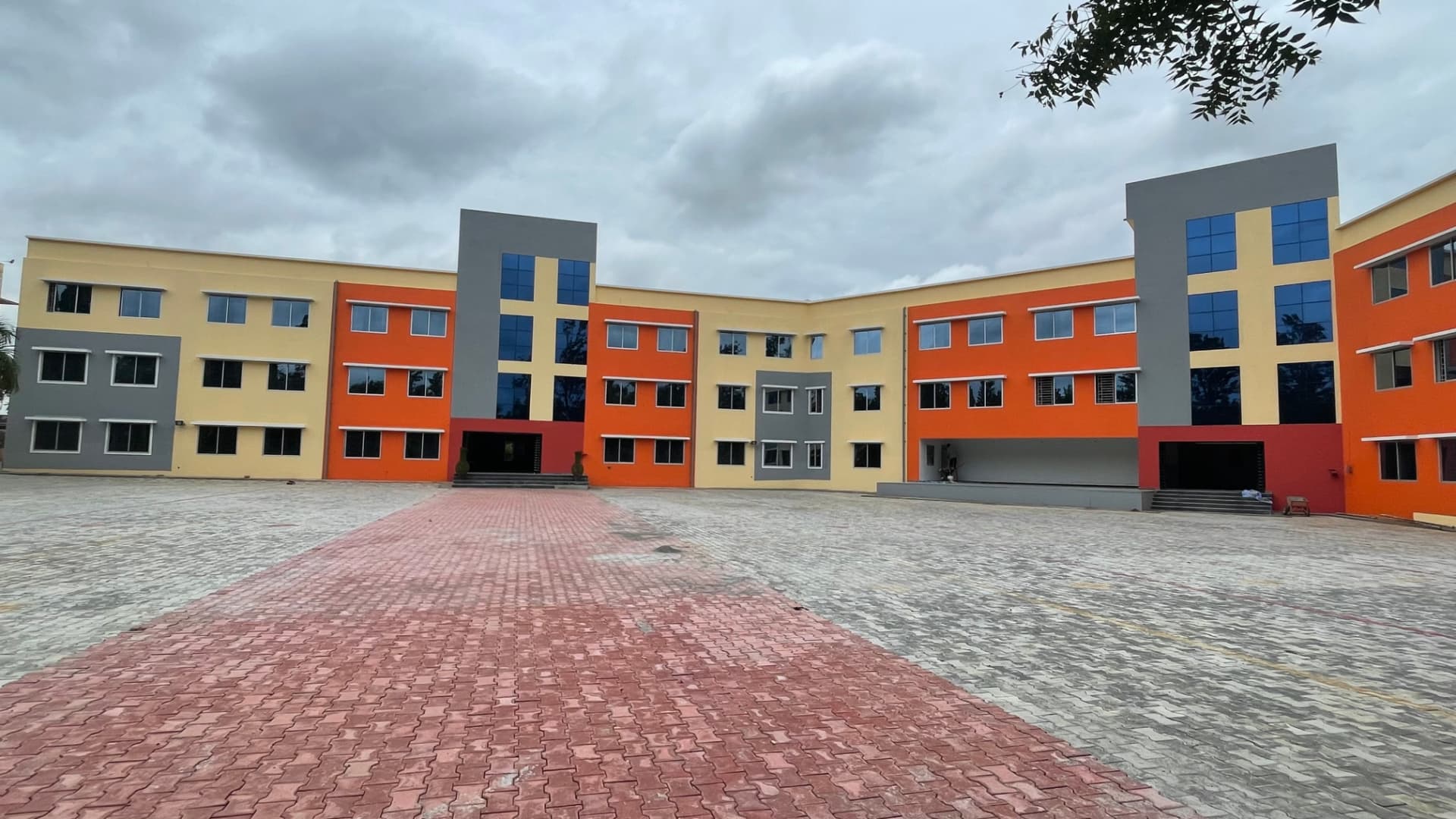 Newly built campus block delivered in the ₹11 crore expansion at St. Joseph Chaminade Academy